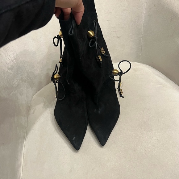 Balmain Suede Boots - Picture 5 of 10